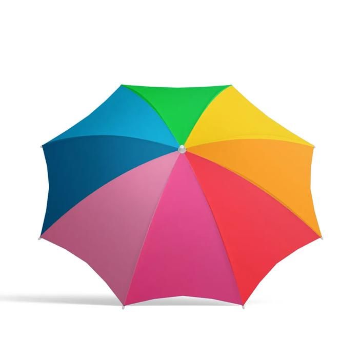 Bigbuy Parasol déporté rond - vue 2