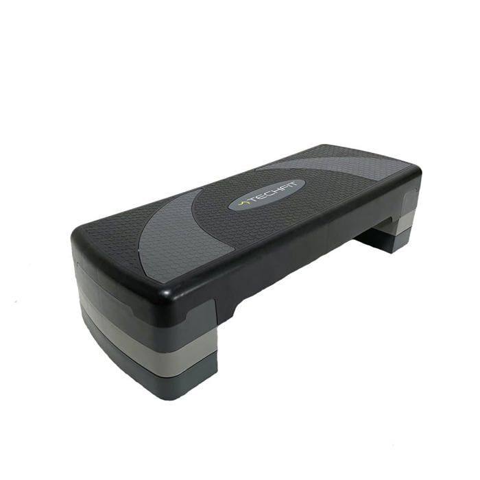 Step Fitness | Step d'Entraînement à Hauteur Réglable,Plateau Antidérapant 45 cm pour Cardio, Aérobic et Gym à Domicile