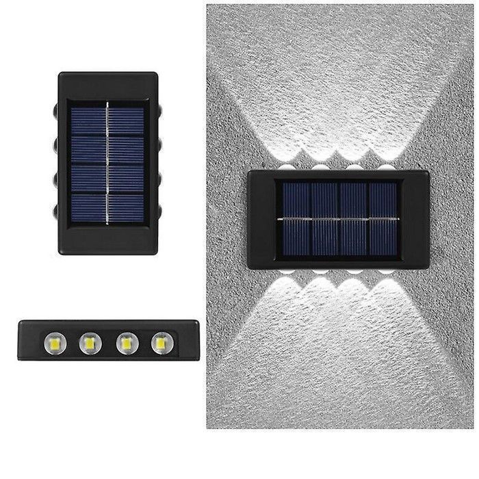 lampes solaires dextérieur à LED décoration murale projecteurs de jardin étanches