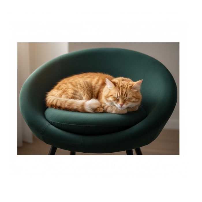 Fauteuil pour chien ou chat Sofa vert 54 x 50 x 40 cm
