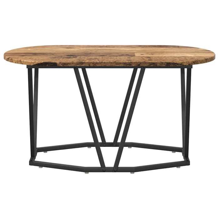 Remise 2026®Petite Table Centrale de salon Marron - Table basse - Bois Ancien - 80x40x40.5cm 243 2938537