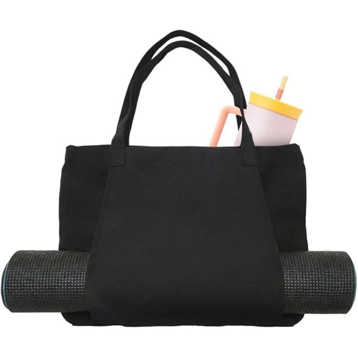 Grand sac yoga pour femme - Étanche - Avec compartiment humiet fermeture - Accès rapi- Tapis yoga