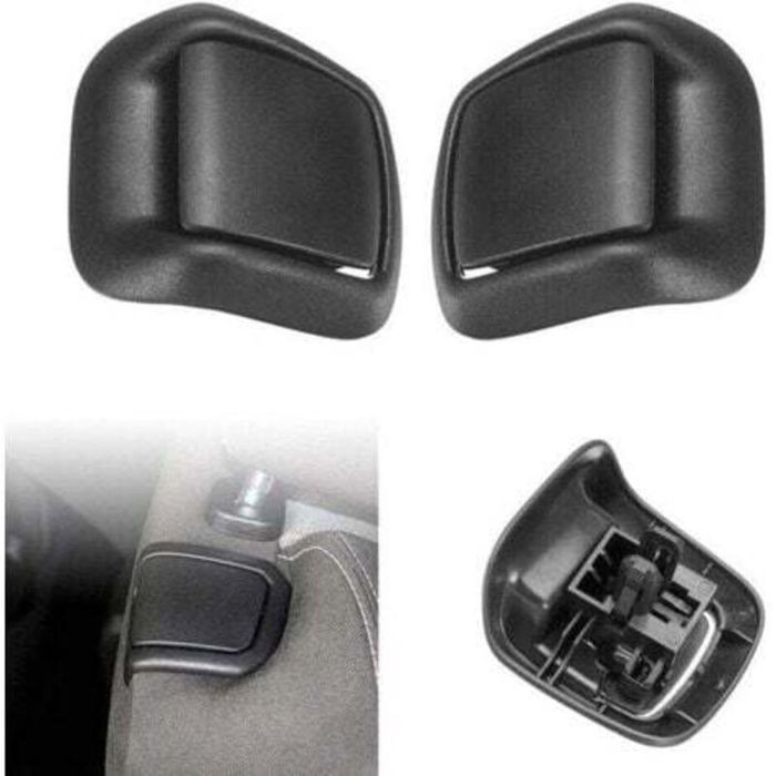 Lot de 2 Poignées dinclinaison pour Siège Avant Gauche et Droit pour F-ord Fiesta MK6 2002-2008