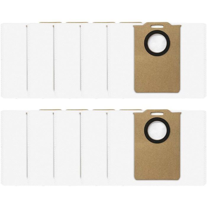 Lot de 10 sacs de rechange pour aspirateur robot Ultenic T20 dune capacité de 3 5 l pour filtre ultra fin installation facile