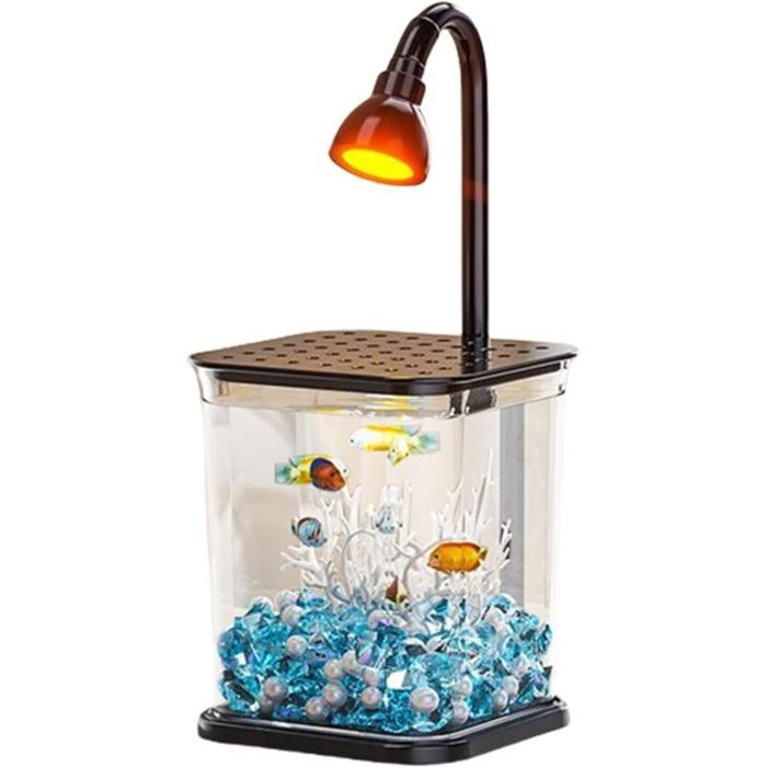 Aquarium pour combattant avec lumière