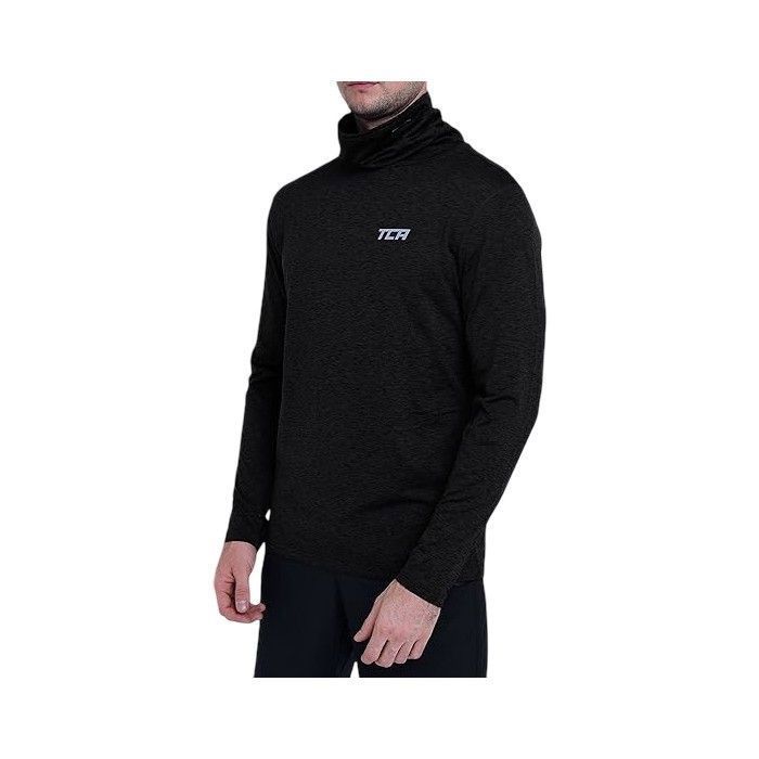 T-shirt thermique homme - TCA - SuperThermal - col roulé - manches longues - évacuation humidité