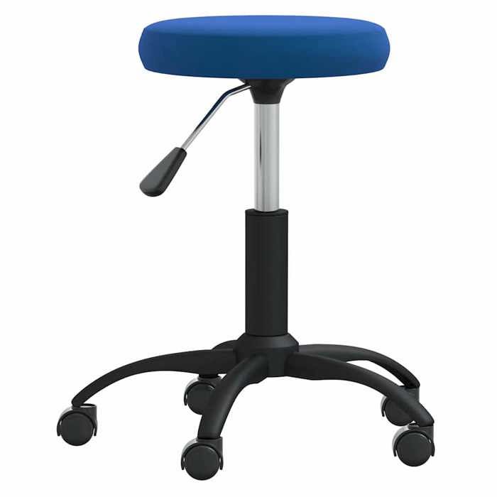 Bestseller Siège pivotant - COCO - Chaise de bureau pivotante - Bleu Velours - Taille:31x(42-54)cm C2055505136