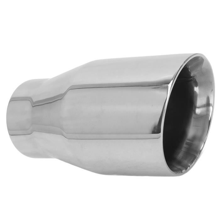 OtpOutopa Double Embout D'échappement De 6,3 Cm, Tuyau D'échappement Universel De Voiture En