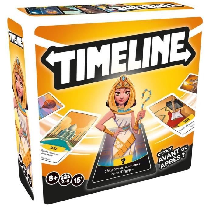 Jeu de Culture Générale Asmodee TIMELINE ZYGTIM0201FR – 2 à 6 Joueurs, 15 Min - vue 4