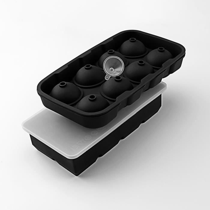 Pack 1 /& Autres Boissons igadgitz Home U6811 Bac /à Gla/çons en Forme de Crane en Silicone Alimentaire Moule /à Glace pour Cocktail Whisky