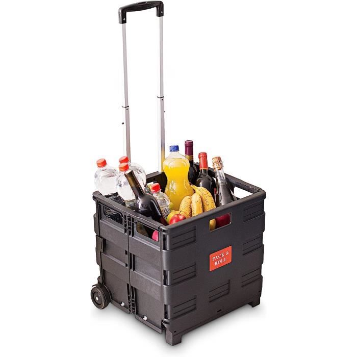 Chariot de voyage pliable en aluminium, chariot à main pliable en aluminium avec