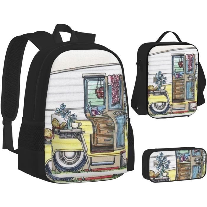 goldbuch 93070 Sac d'école pour frères et sœurs avec Motif Carte du Monde, 35 cm, en Carton Verni, Emballage Cadeau pour de Nombreuses Occasions, pour