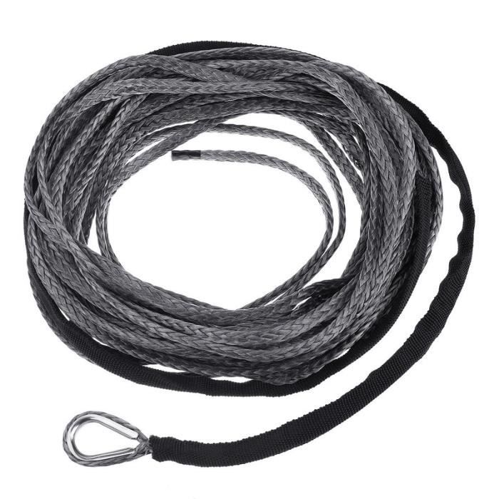 Câble De Remorquage élastique Unitec 73511 - XXL 4 M, Charge Max 3000 Kg, Avec Drapeau Rouge - 7