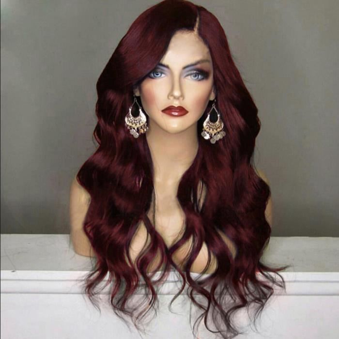 perruque cheveux longs femme