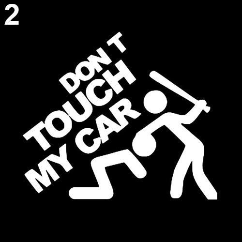 Avoir Images Humour Don T Touch Mon Voiture Lettre Autocollant Autocollant De actualisé par