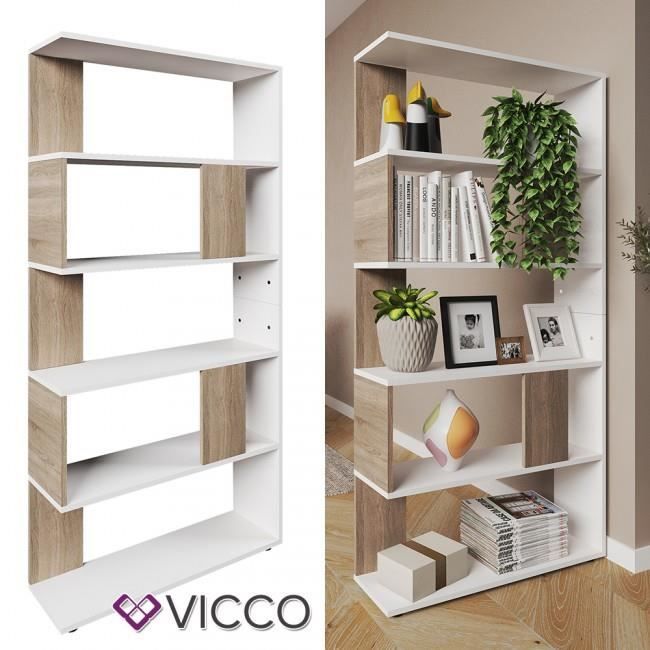 Bibliotheque Etagere Haute Etagere De Rangement 162 6 X 80 X 23 6