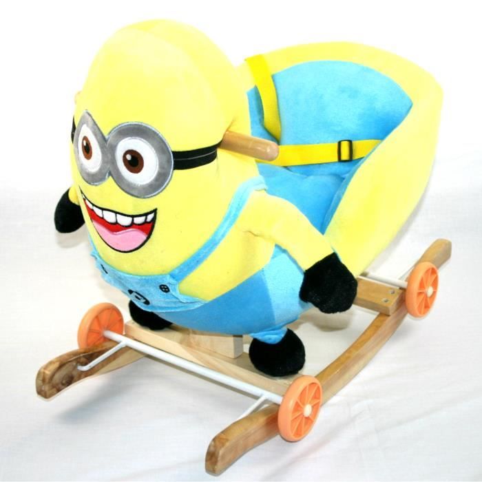 Jeu Animal A Bascule Cheval Marcheur Bebe 2 En 1 Cadeau Minion Minions Disney Cdiscount Jeux Jouets