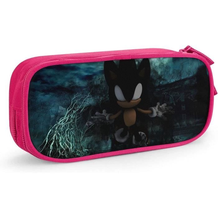 Dark Sonic Pencil Pen Case WidePen Bag Pink[111] Cdiscount Bagagerie