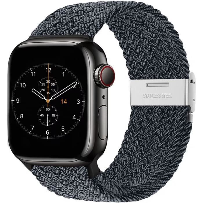 Bracelet Tressé Compatible avec Apple Watch - 49mm 45mm 44mm