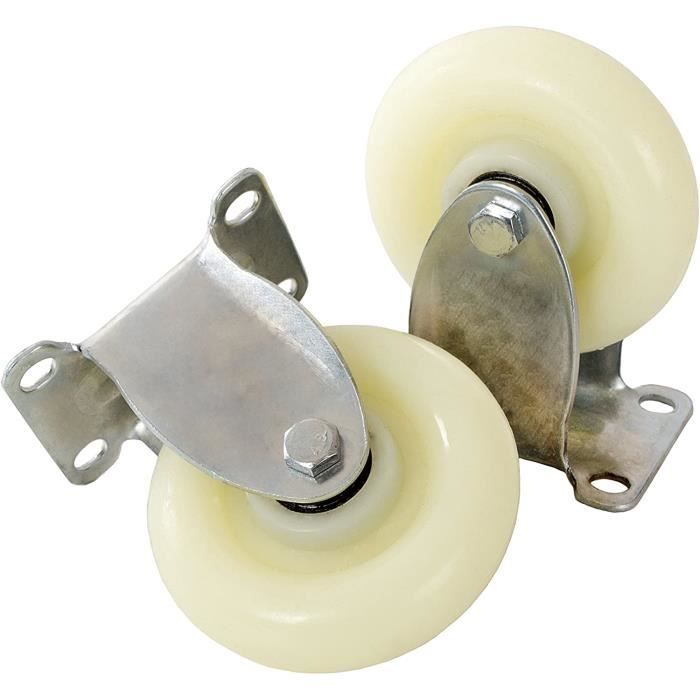 Lot De 2 Roulettes De Barbecue 15,2 Cm - Roues Stables Pour Barbecues Et Chariots