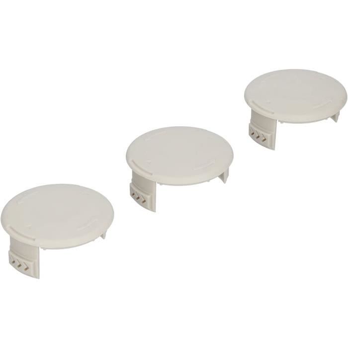 TMISHION Couvercle De Bobine De Tondeuse 3 Pièces De Remplacement De Capuchons De Bobine Pour