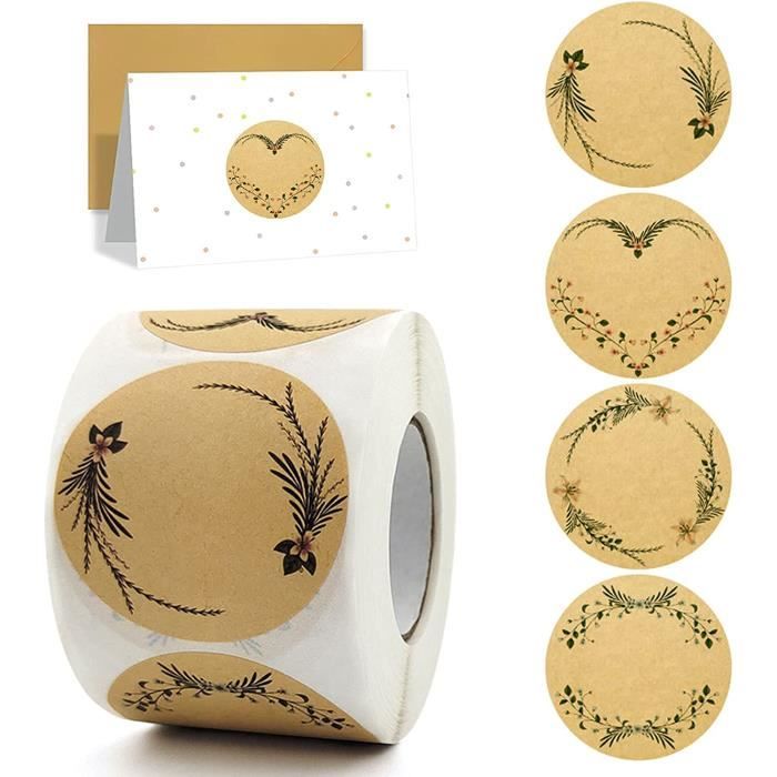 1000 étiquettes Autocollantes Rondes Blanches 3 Mm - Mini Gommettes Pour Organisation, Bureau, école