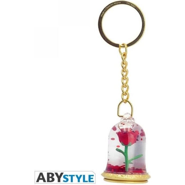 DISNEY - Porte-clés 3D Premium - La Belle et la Bête - Rose - Cdiscount  Bagagerie - Maroquinerie