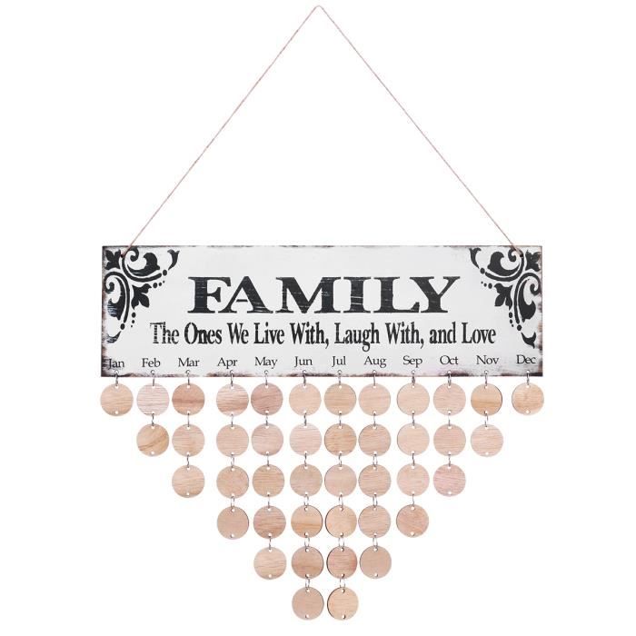1 Pc Calendrier Suspendu En Bois Diy Creative Decor A La Maison Plaque Memo Anniversaire Rappel Pour Office Club Casse Tete Achat Vente Casse Tete Cdiscount 1 Pc Calendrier Suspendu En Bois Diy Creative Decor A La Maison Plaque Memo Anniversaire Rappel Pour Office Club Casse Tete Achat Vente Casse Tete Cdiscount