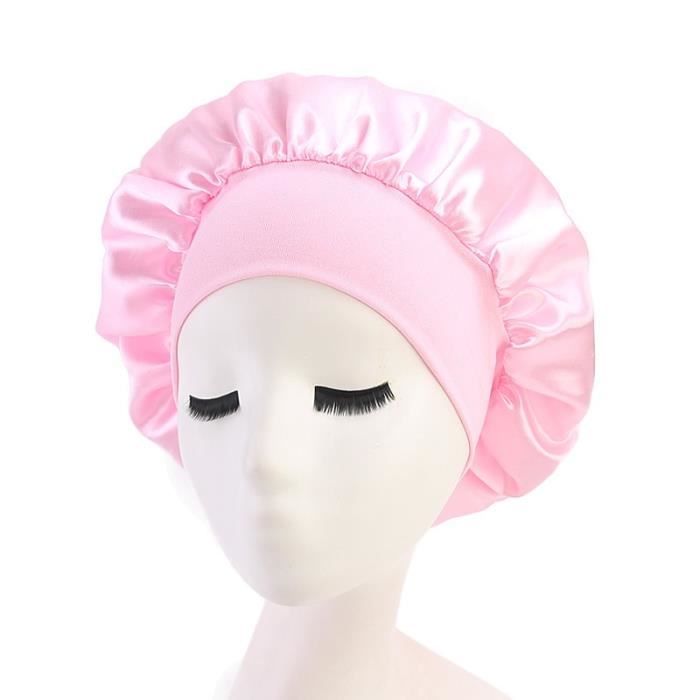 Bonnet Long en Satin avec bouton, bandeau élastique pour cheveux, Bonnet de nuit pour soins capillaires, Bonnet de nuit pour femmes et hommes, Bonnet de chimio, nouveau Bonnet Long en Satin avec bouton, bandeau élastique pour cheveux, Bonnet de nuit pour soins capillaires, Bonnet de nuit pour femmes et hommes, Bonnet de chimio, nouveau