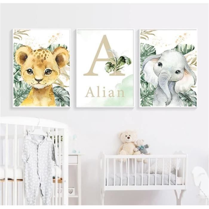 Affiche Personnalisée Artiste (1 à 3 animaux)