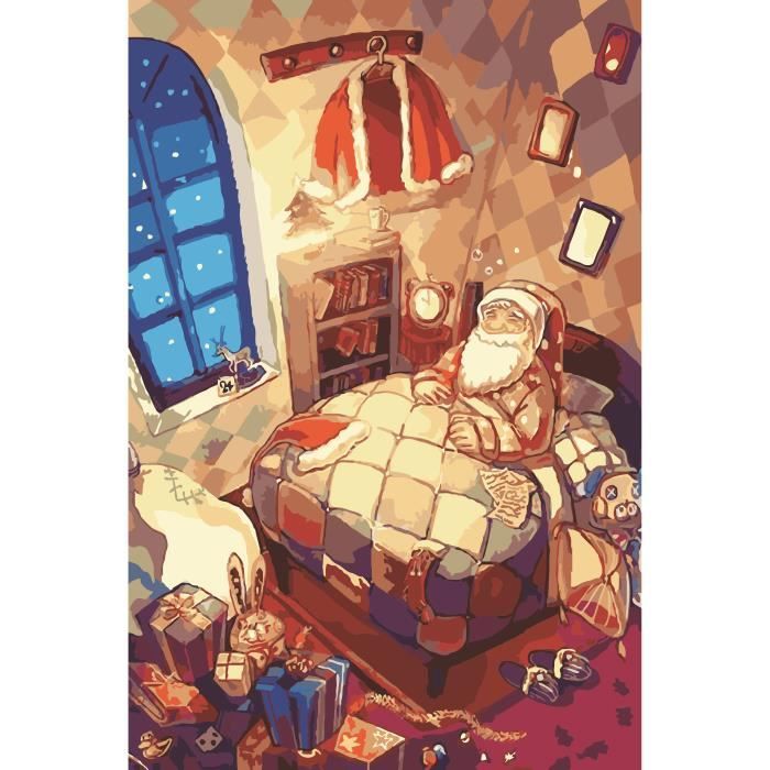 Kit De Broderie Crewel Père Noël / Saint Nicolas Dimensions - Neuf - Loisir Créatif DIY