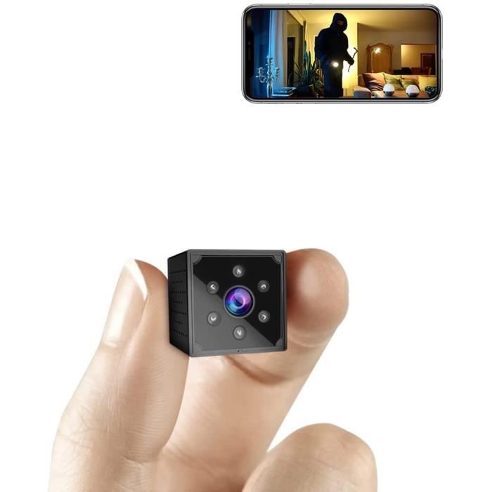 Camera Espion, 4K HD Mini Caméra de Surveillance sans Fil avec