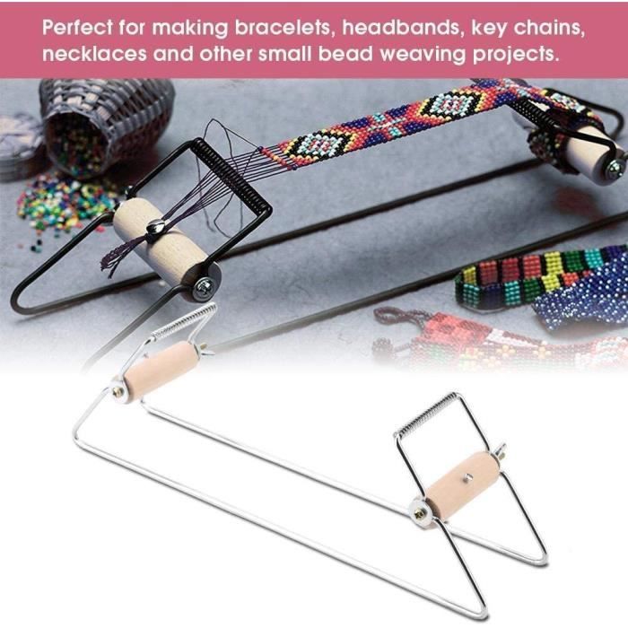 Kits De Loisirs Créatifs - Heepdd Métier À Tisser Perles Set Tissage  Machine Tricoter Bracelets - Cdiscount Beaux-Arts et Loisirs créatifs