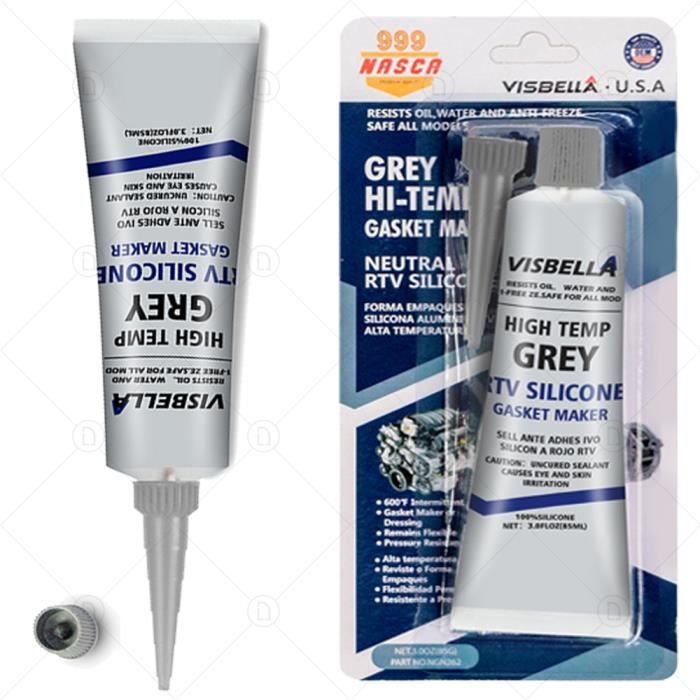Gris - Mastic Silicone Rtv, Super Colle Métallique, Neutre, Pour ...