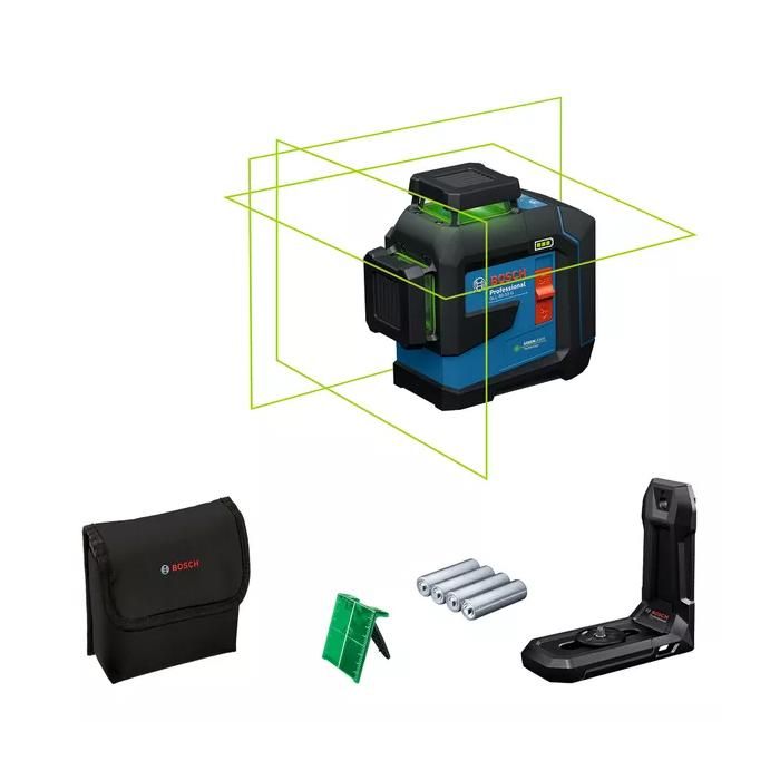 Laser ligne GLL 80 33 G Version piles 0601065500 Bosch - vue 2