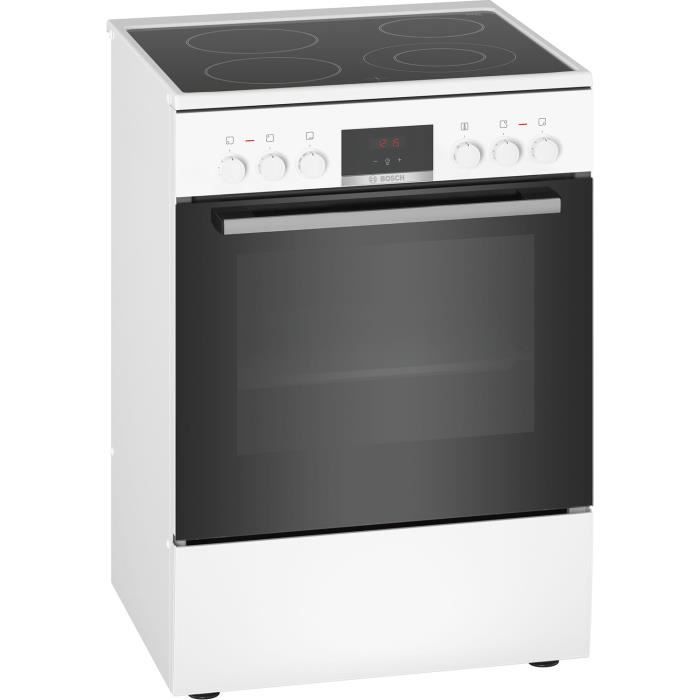 Bosch - cuisinière électrique 66l 4 feux blanc - hkr39i120 - Cdiscount  Electroménager