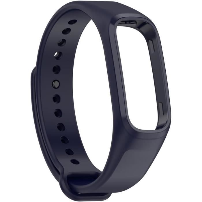 Bracelet Silicone Pour Honor Band 10/9 - Bande De Remplacement Souple, Réglable, Noir - Compatible Montre - 7