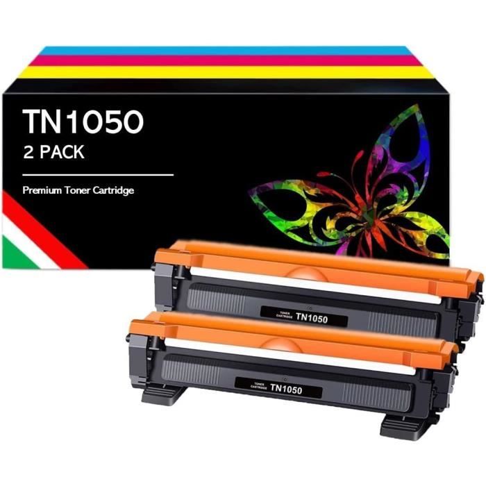 XXL Cartouche de Toner Compatible avec Brother TN-1050 Noir pour DCP