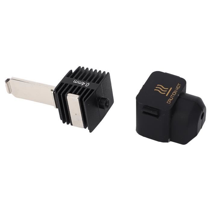 Hotend Imprimante 3D HUAYUWA Compatible Flashforge Adventurer 3 - Buse 0.4mm Haute Température 265°C