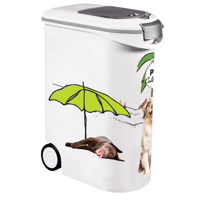 Boite pour les croquettes Curver PetLife 20 kg conteneur de stockage daliments