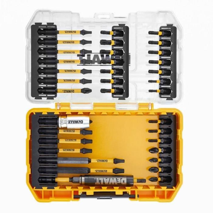 Coffret d'embouts DEWALT DT70732T QZ 37 pièces Vissages polyvalents 0 45 kg
