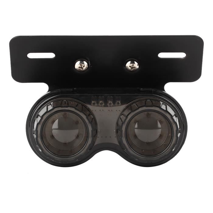 Feu Arrière Moto LED 12V, 15 LEDs, étanche - Feu Stop Et Position Intégrés, Universel - 3