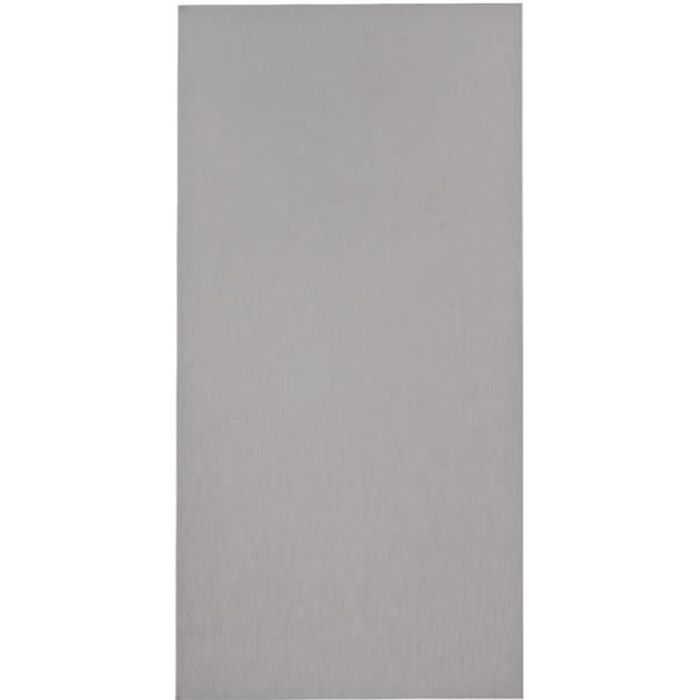 Plaque de propreté nox brillant - Rectangulaire - 300 x 150 mm - Adhésif - Duval