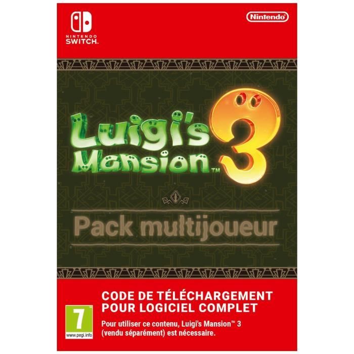 DLC Pack Multijoueur pour Luigi s Mansion 3 Code de