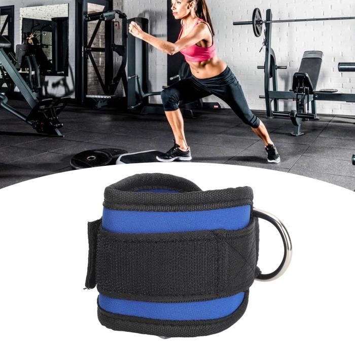 TAVIEW Sangles De Cheville Pour Câble – Rembourrées, Mousse Néoprène, Double Anneaux Acier – Fitness Fessiers Et Jambes