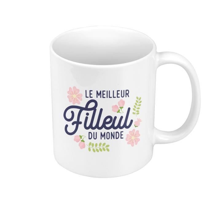 Mug - Fabulous - Le Meilleur Filleul du Monde - Céramique - Cylindrique ...
