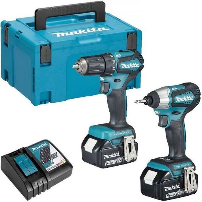 Pack Perceuse Visseuse A Chocs Makita Dlx2220tj Ddf483 Dtd155 18 V Lxt Li Ion 2 X 5 Ah Achat Vente Perceuse Pack Perceuse Visseuse A Cdiscount