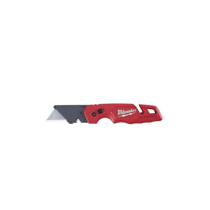 Cutter de poche pliable MILWAUKEE Fastback avec réserve de lame 4932471358