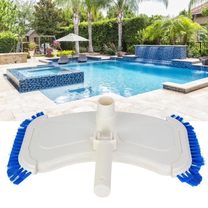 Tête D'aspirateur De Piscine, Tête D'aspirateur Flexible Demi-lune Pour