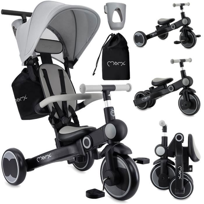 MoMi SOLIVIA Vélo évolutif 4en1 tricycle draisienne Dès
